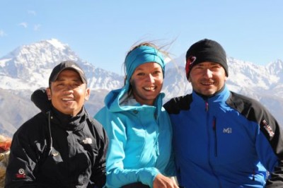 Purna, Laura and Mathias, Upper Mustang, 2013